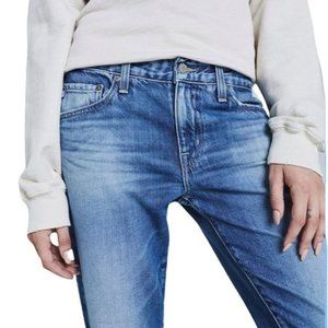 Adriano Goldschmied Ex Boyfriend Slouchy Slim Jeans Destroy Rigid Size 31  22114